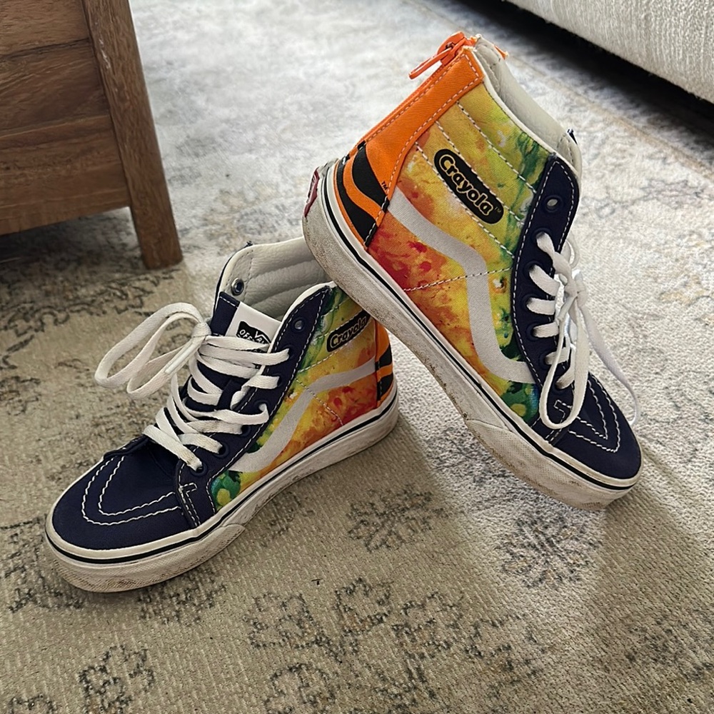 Crayola Kids High-Top Sneakers - Multicolor